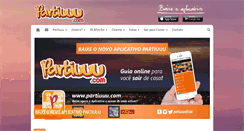 Desktop Screenshot of partiuuu.com